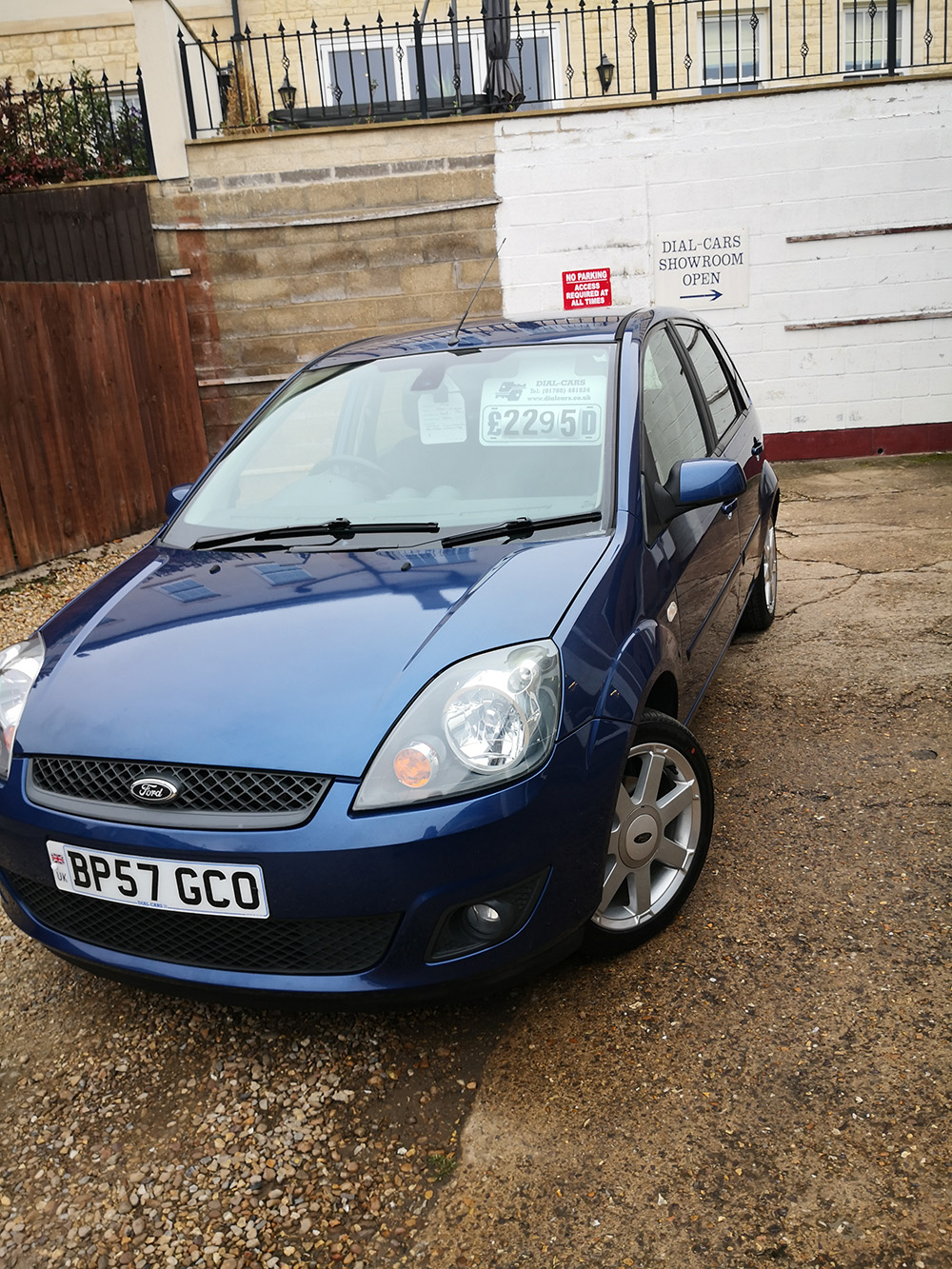 2008 ford fiesta 1.25 5door blue