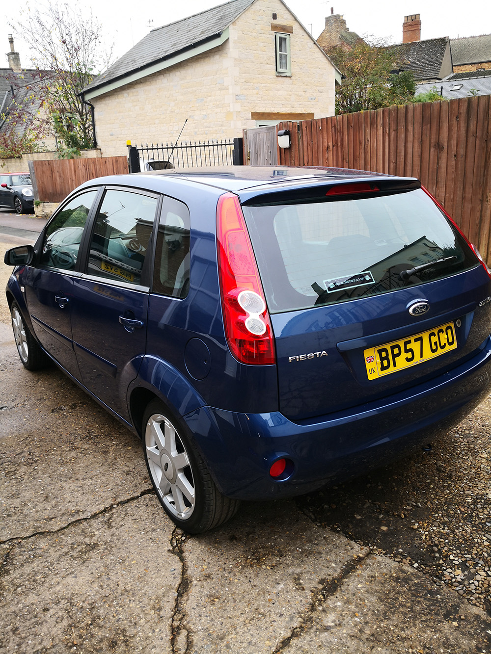 2008 ford fiesta 1.25 5door blue