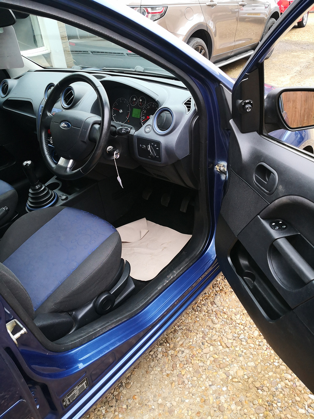 2008 ford fiesta 1.25 5door blue