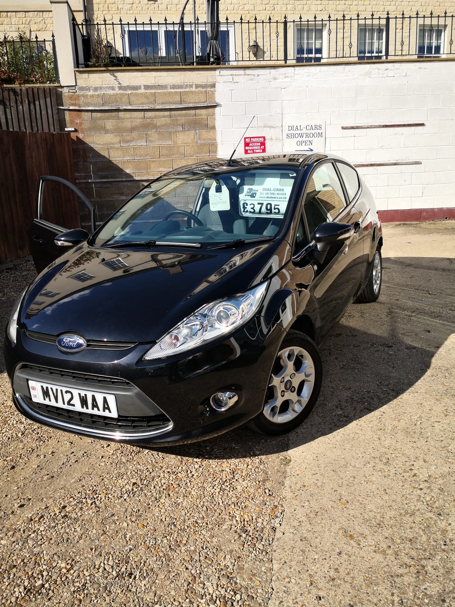 2012 ford fiesta 1.25 zetec metallic black