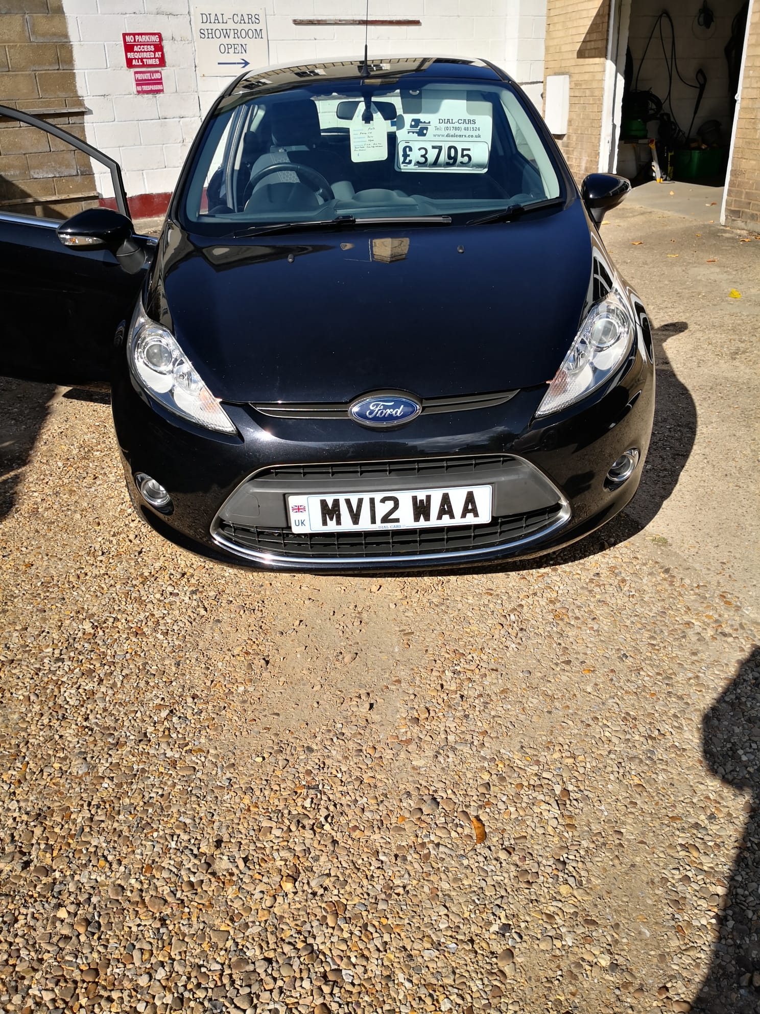 2012 ford fiesta 1.25 zetec metallic black
