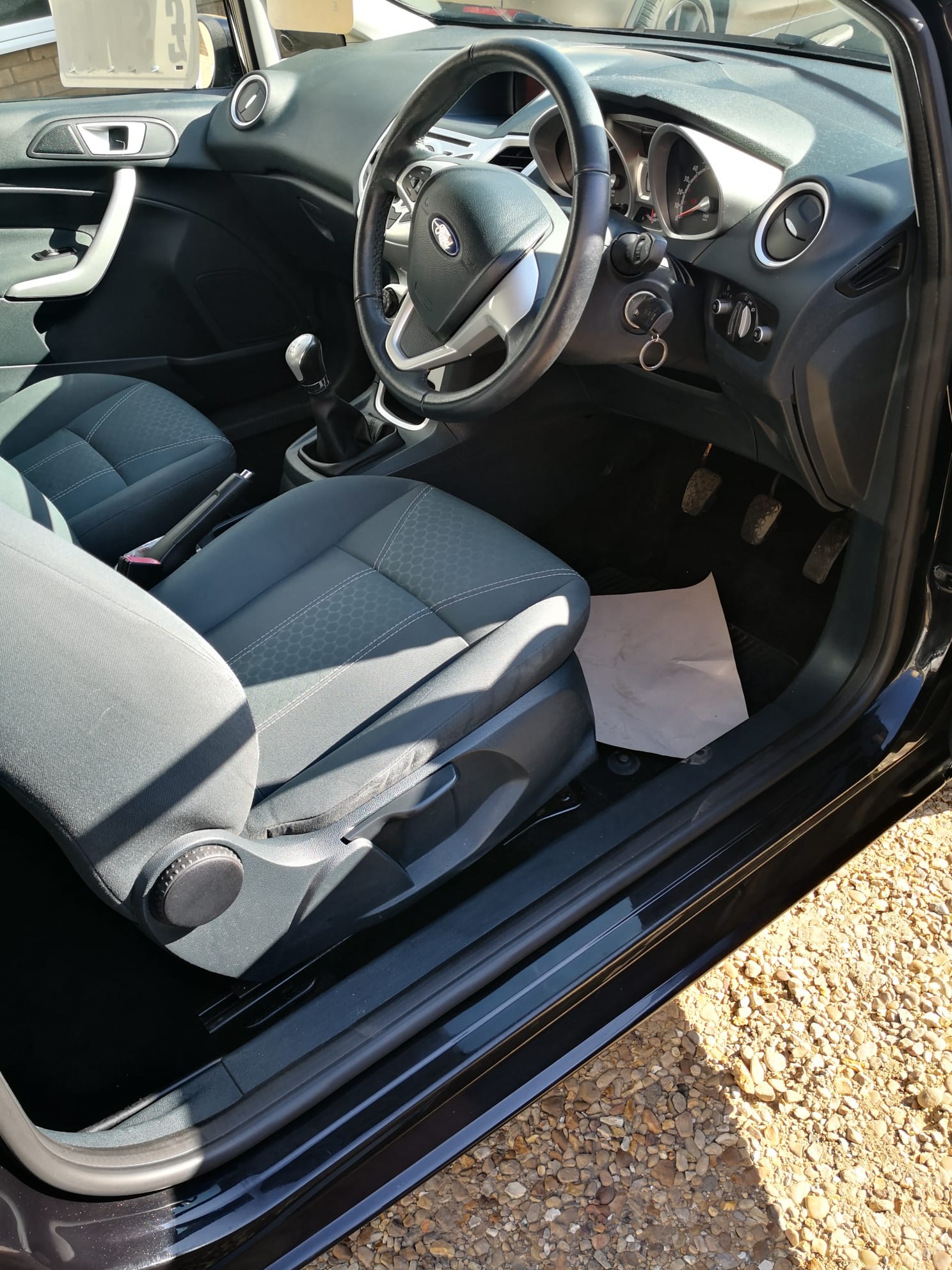 2012 ford fiesta 1.25 zetec metallic black
