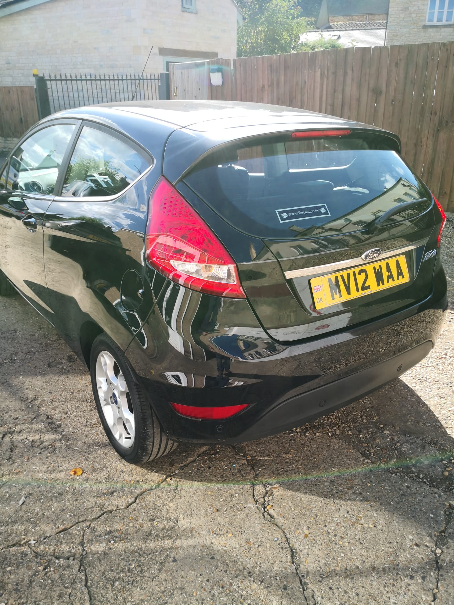2012 ford fiesta 1.25 zetec metallic black