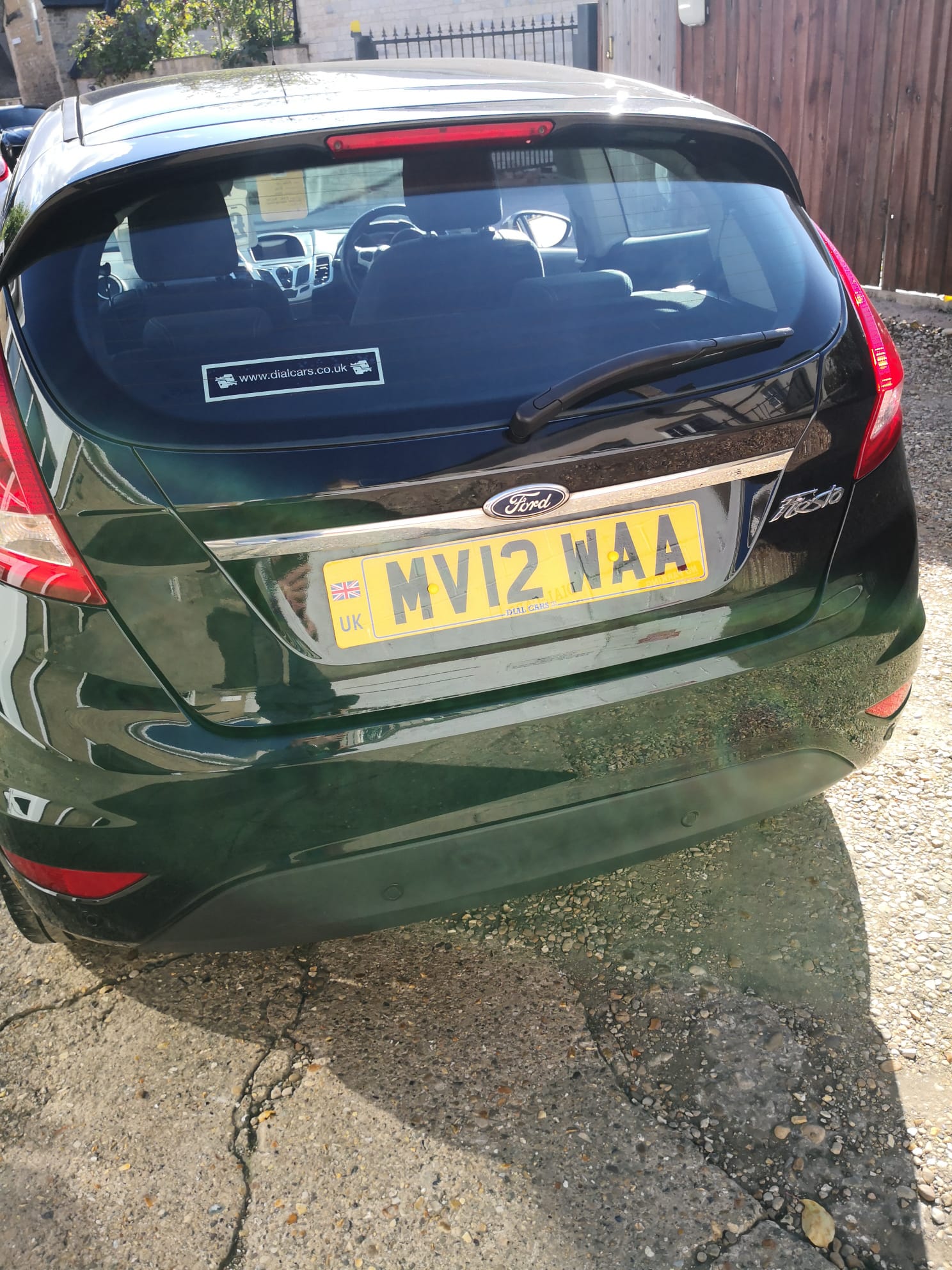2012 ford fiesta 1.25 zetec metallic black