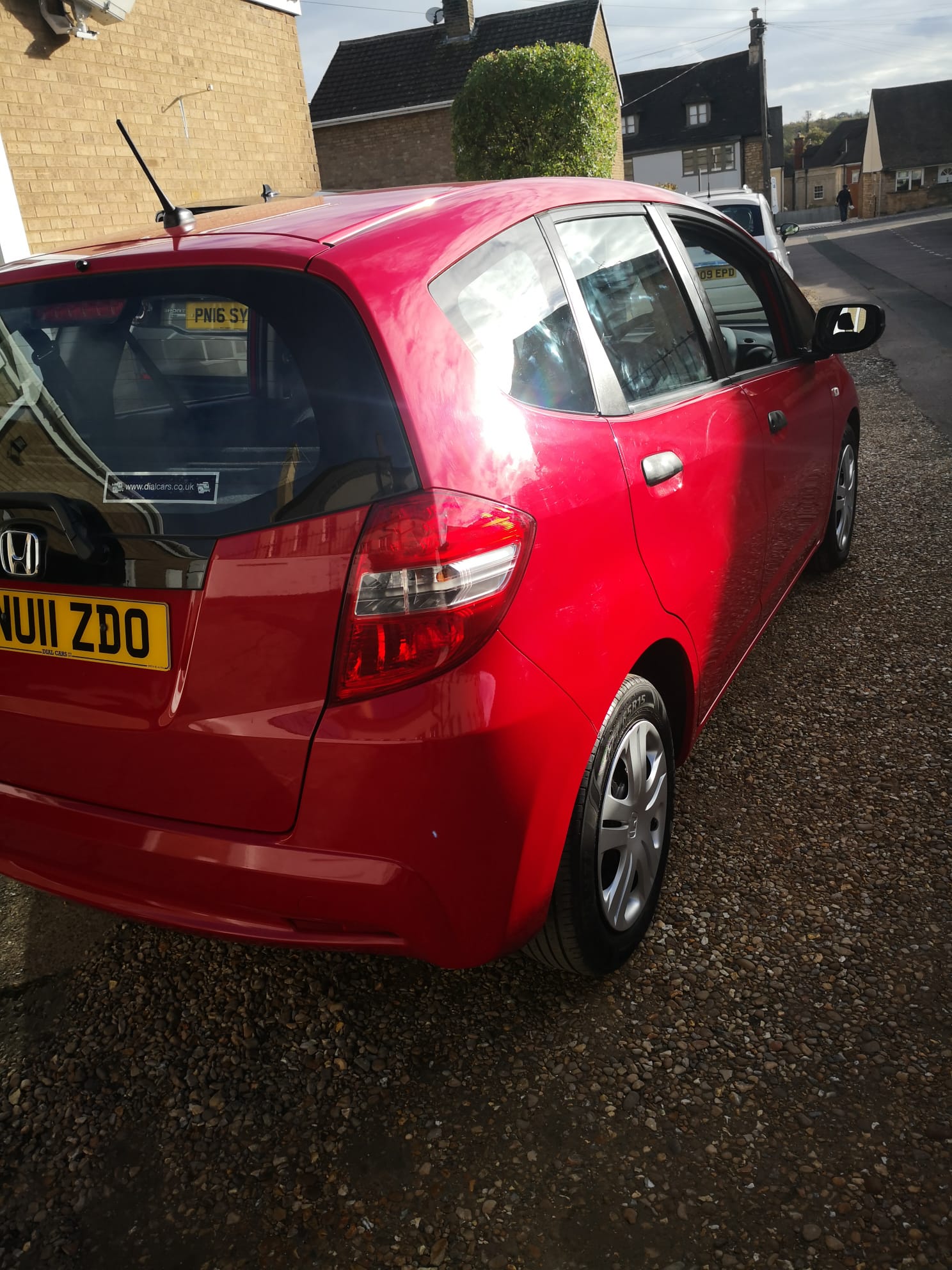 2011 honda jazz 1.2 s red