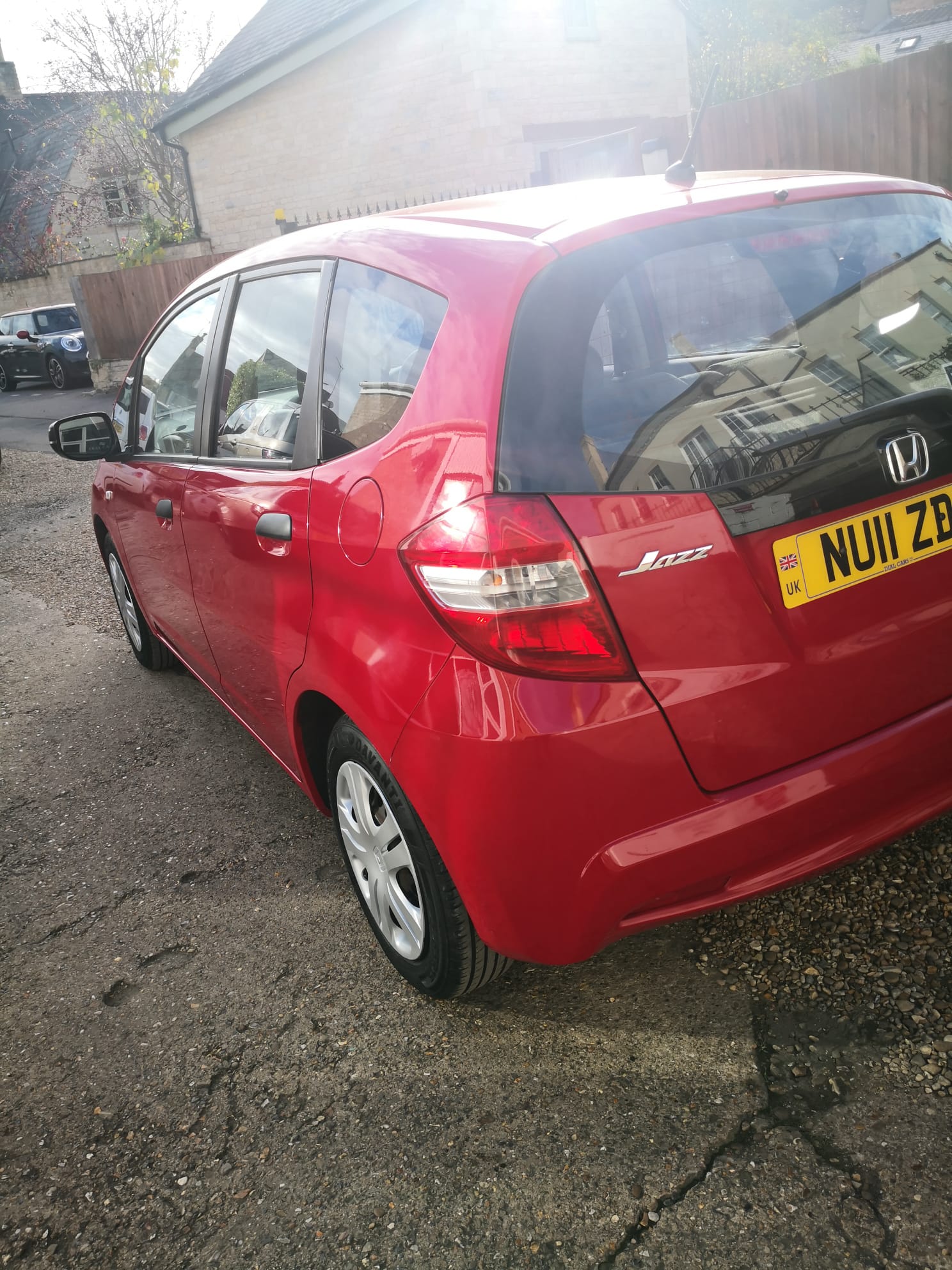 2011 honda jazz 1.2 s red