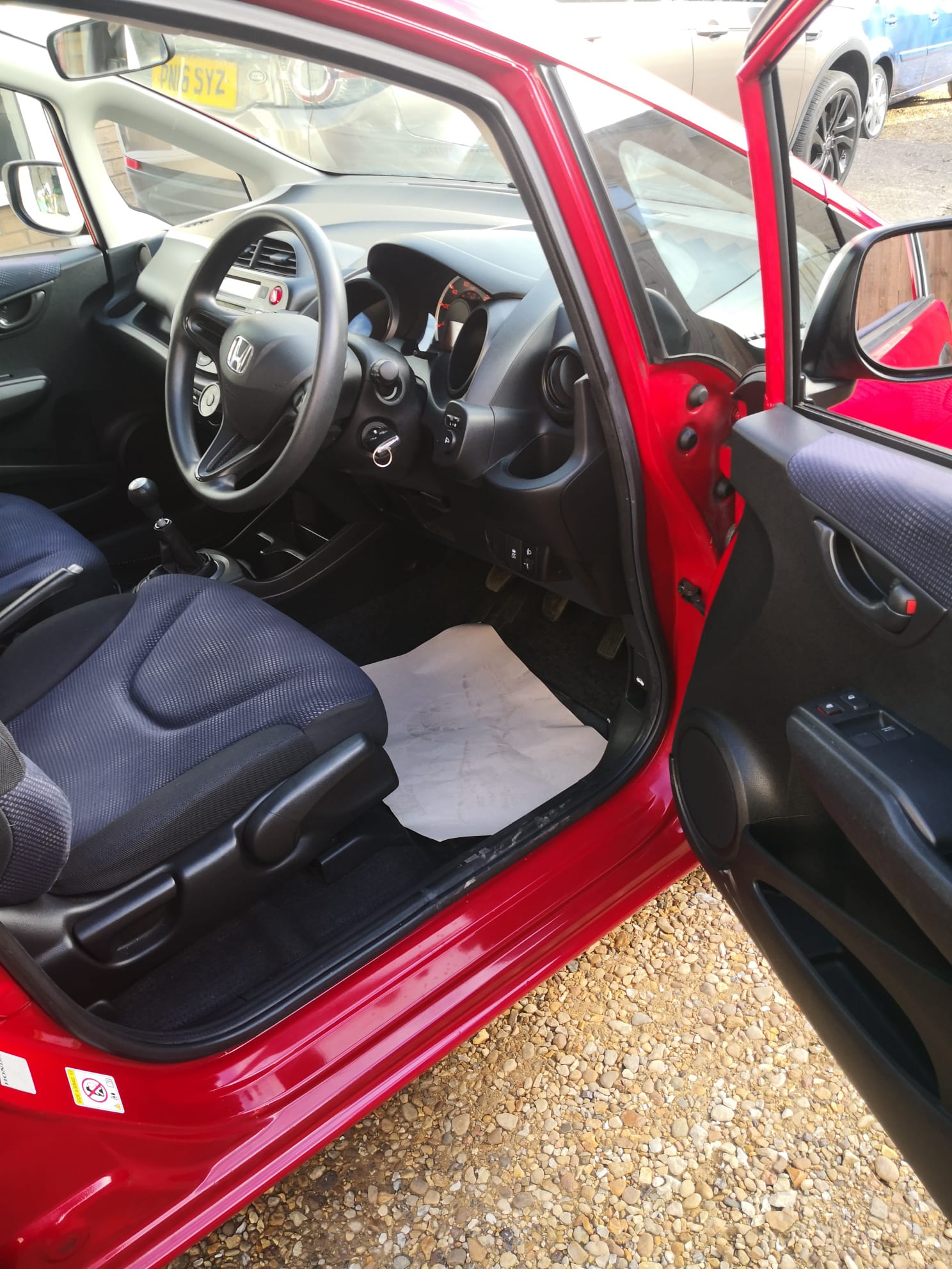 2011 honda jazz 1.2 s red