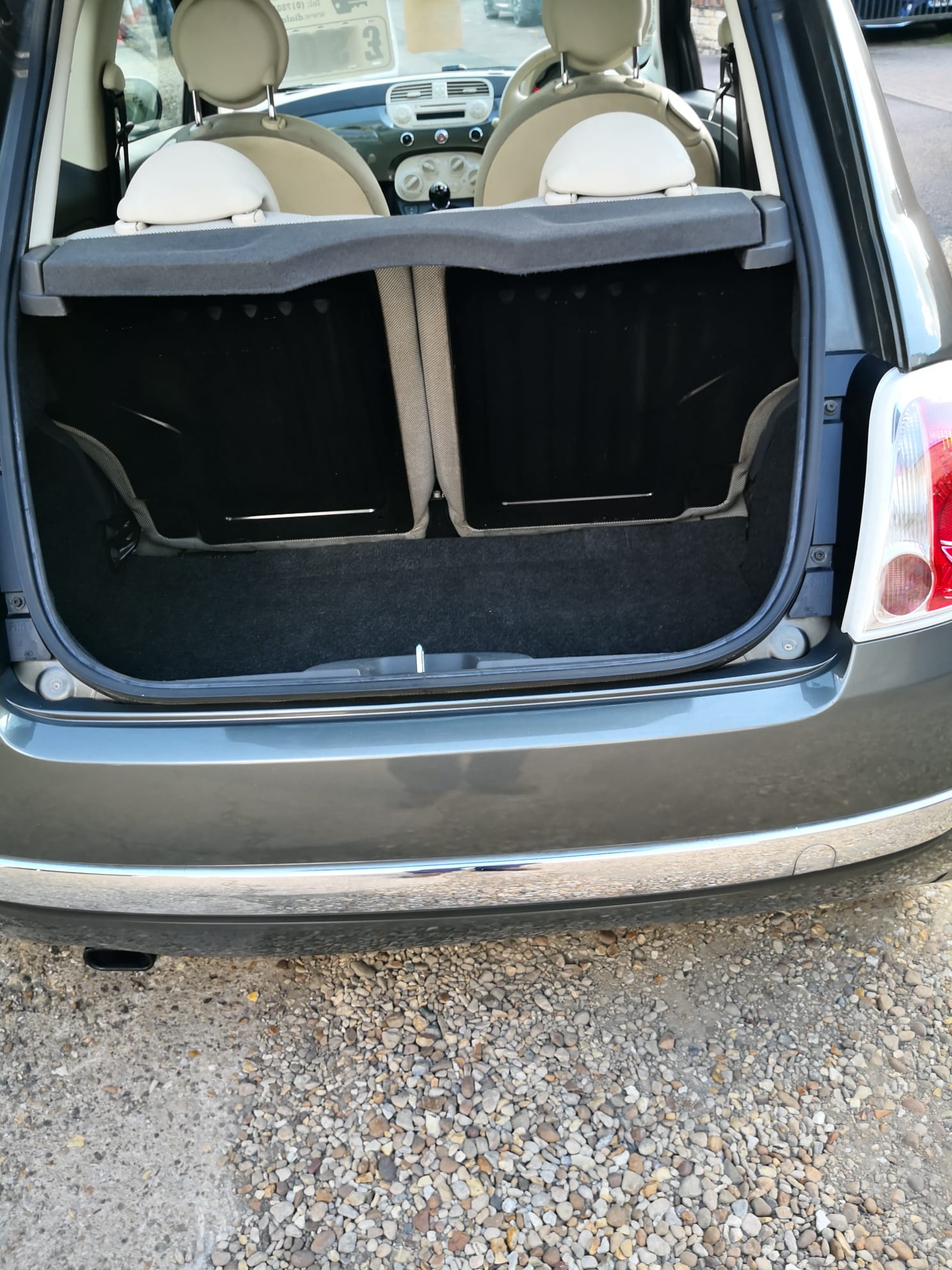 2013 fiat 500 1.2 lounge metallic grey