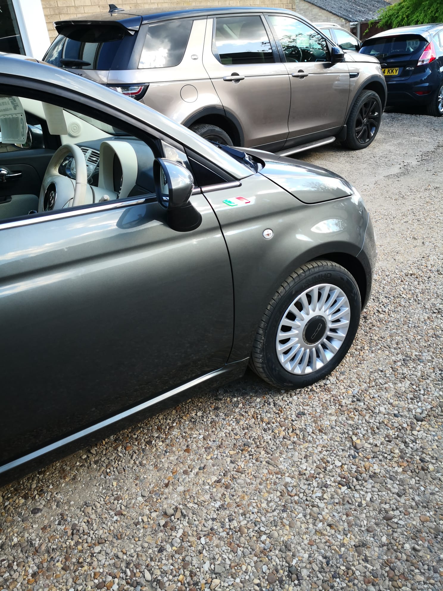 2013 fiat 500 1.2 lounge metallic grey