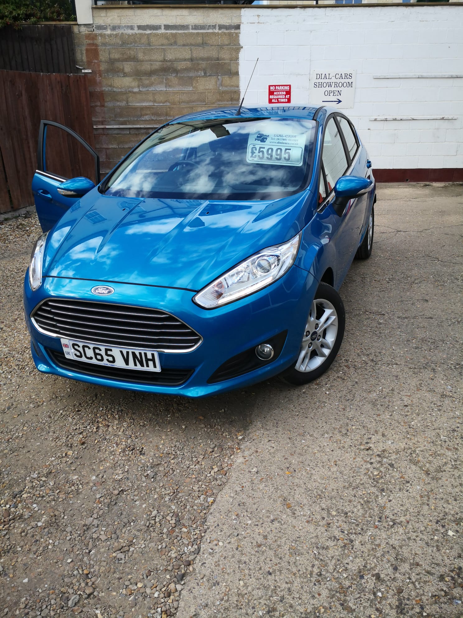 2015 Ford Fiesta 1.25 Zetec Blue