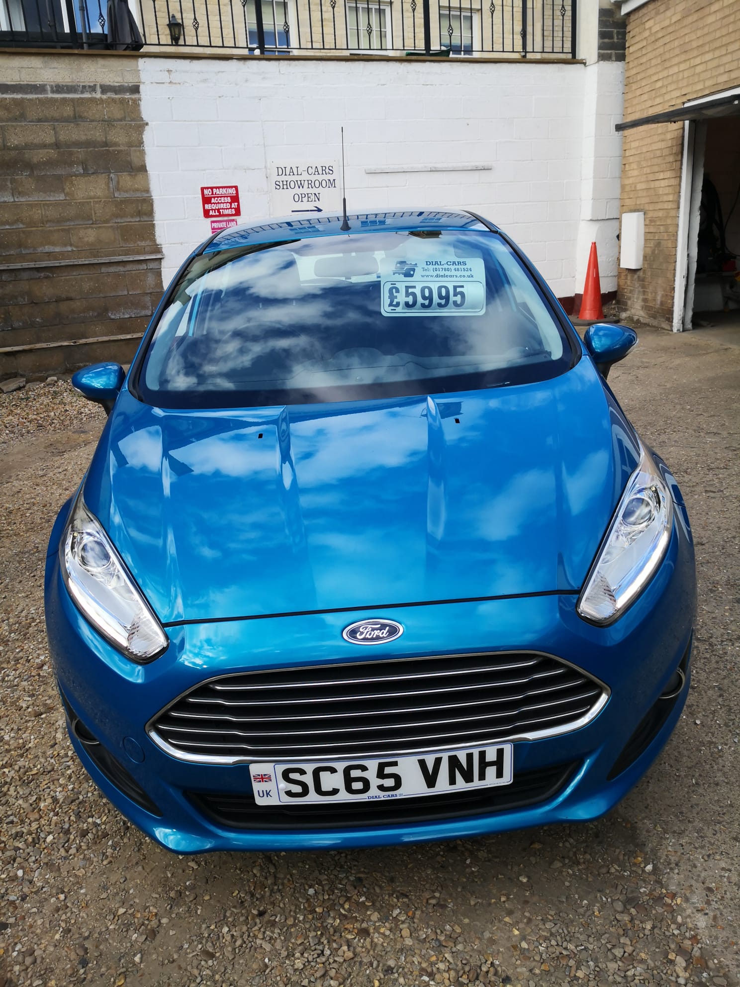 2015 Ford Fiesta 1.25 Zetec Blue